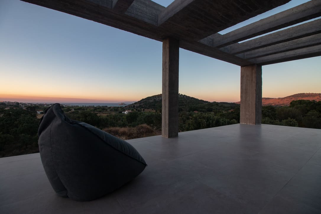 Balcony (now with glass railing)